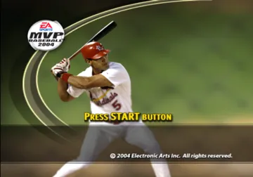 MVP Baseball 2004 screen shot title